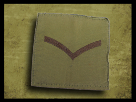 British Army Lance Corporal Rank Patch