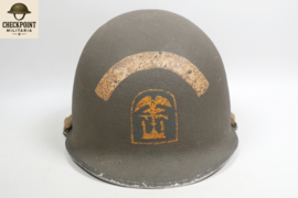 US 6th Naval Beach Battalion Amphibious Infantry Helmet