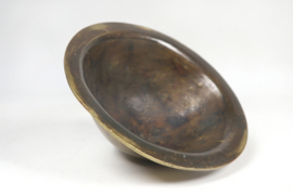Casque miniature anglais en bronze