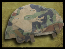 American PASGT Helmet Cover "Woodland"