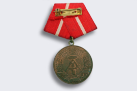 DDR Medaille für treue Dienste in den Kampfgruppen - Bronze.