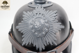 Duitse "Saxony" M1915 Pickelhaube