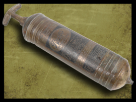 Extincteur portatif Pyrene des années 1940