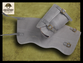 Belgische grijze M1937 canvas gaiters (anklets) Maat 4