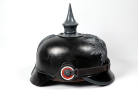 German "Saxony" M1915 Spike Helmet "Pickelhaube"