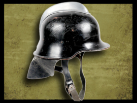 German M34 "Feuerschutzpolizei" Helmet