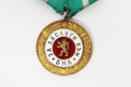 Médaille Bulgare pour le mérite de l'armée populaire Bulgare