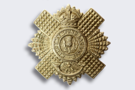 Insigne de casquette du Royal Scots Regiment Première Guerre mondiale