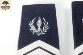 Schouderpassanten Franse Gendarmerie Nationale "Lieutenant"