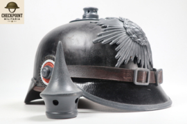 Duitse "Saxony" M1915 Pickelhaube