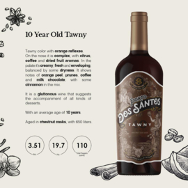 Porto dos Santos 10 Years Tawny