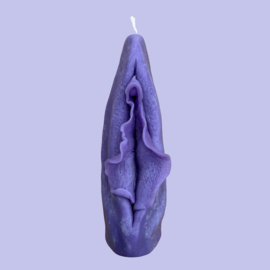 Handmade Candle Darker Purple