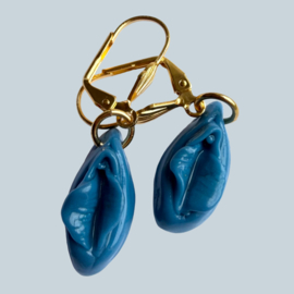Pussy Earring Blue