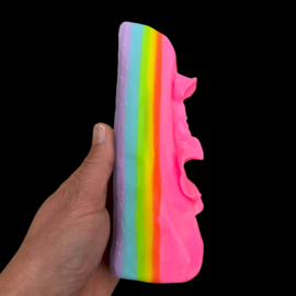 Handmade Candle Rainbow