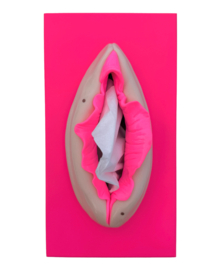 Tissue Box Neon-Pink