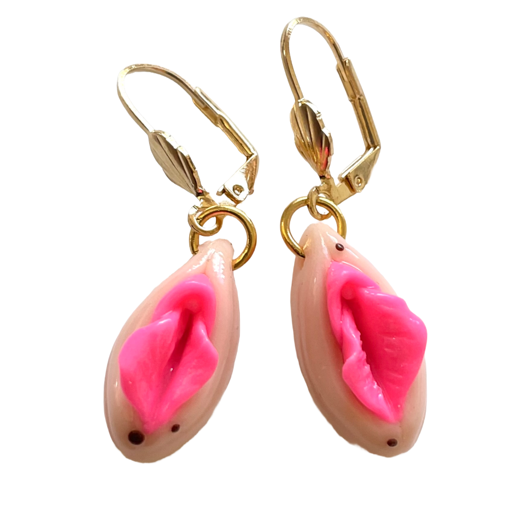 Pussy Earrings Pink