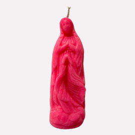 Mama Madonna Candle Neon Pink
