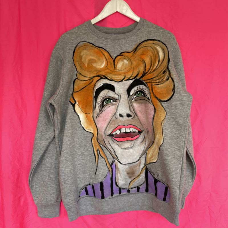 Confirm sweater HANDPAINTED  “Nel”