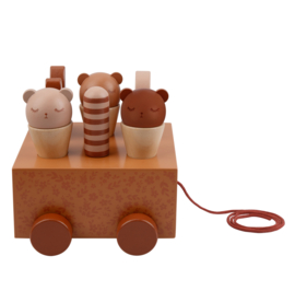 Wooden Icecream Car