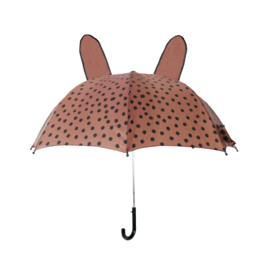 Umbrella BrownPink Dots (5PCS)