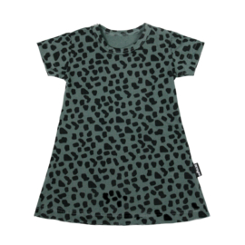 Dress Sea Green Spots Short SS20