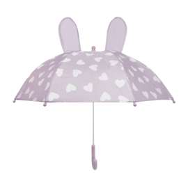 Umbrella Lila Hearts (5PCS)