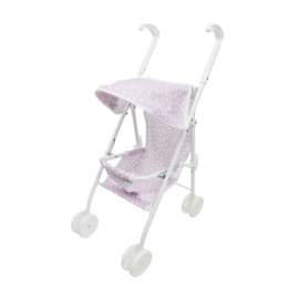 Doll Stroller Lila Hearts (12 pcs.)