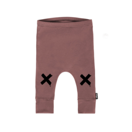 X Pants Dark Pink