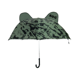 Umbrella Green Distress Personalised