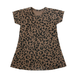 Dress Brown Leopard Short SS20