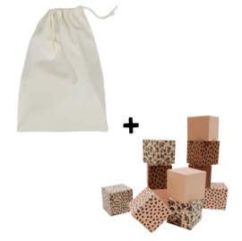 Foam Blocks Nude + Storage Bag (5 sets)