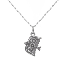 Necklace Silver Bird