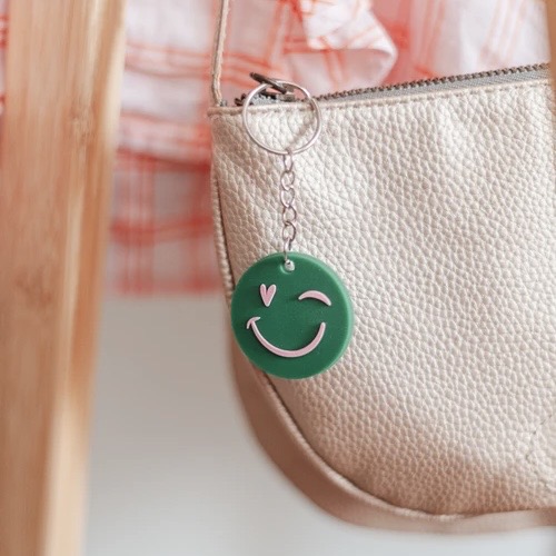Sleutelhanger - Smiley