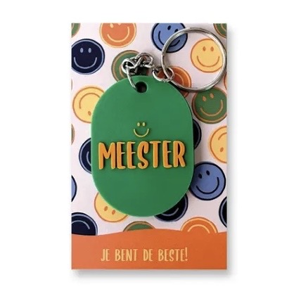 Sleutelhanger - Meester