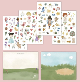 Raamstickers - Rosa & Friends