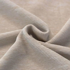 68. (CI) Haarband -  Rib - Beige - Kiezel - Melee