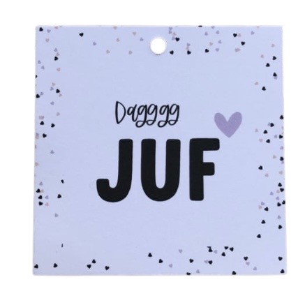 Mini kaartje - Dagggg Juf