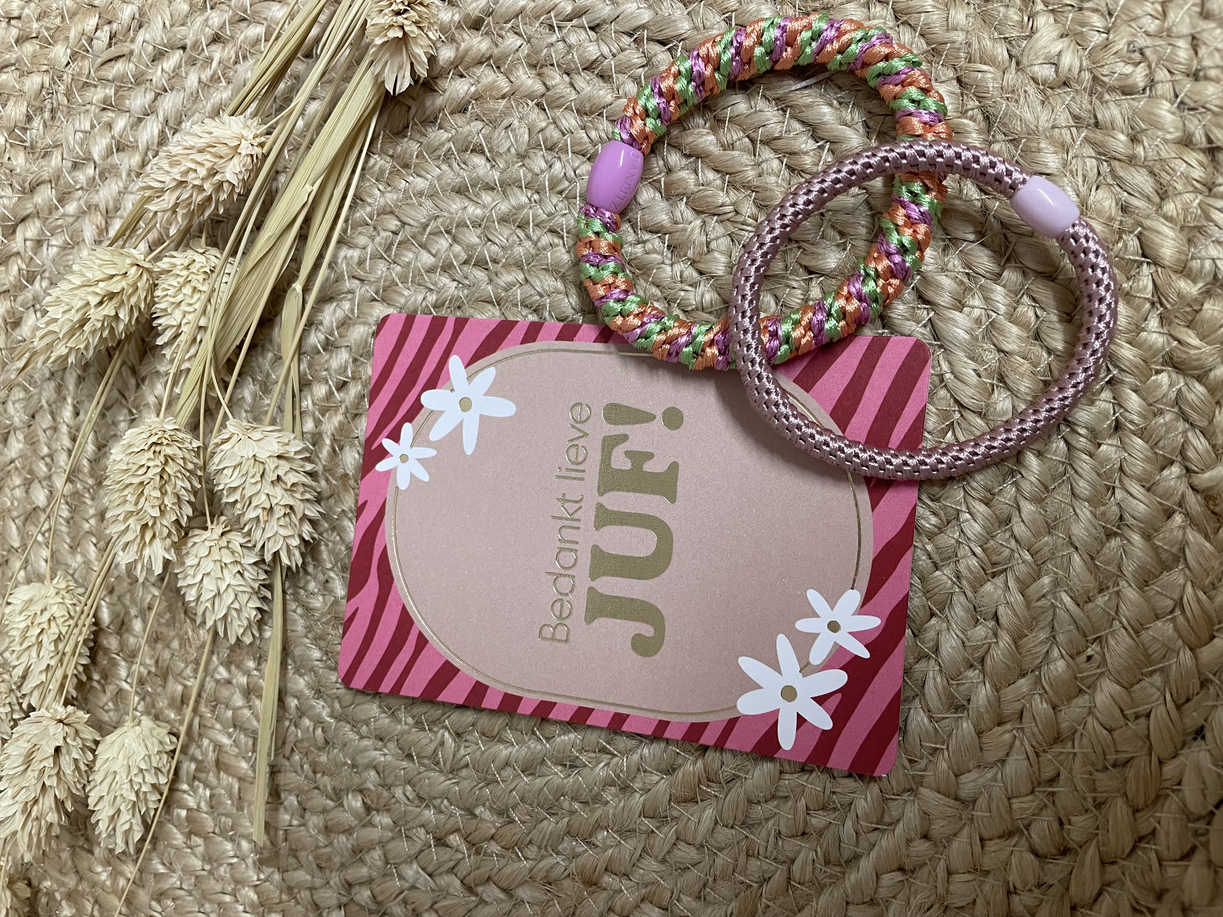 Cadeautje Juf - Kaartje - Banditz
