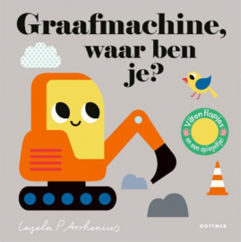 Boekje - Graafmachine waar ben je?