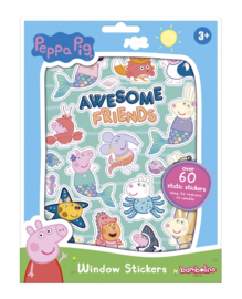 Raamstickers - Peppa Pig