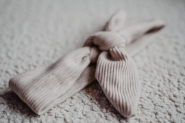 68. (CI) Haarband -  Rib - Beige - Kiezel - Melee