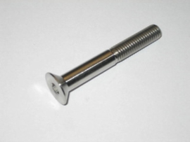 Set of 2 countersunk head bolts