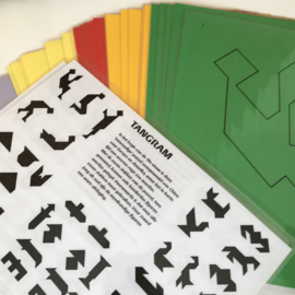 Tangram schooldoos