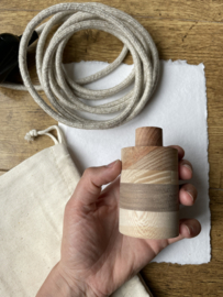 Houten lamp - fitting Bruno