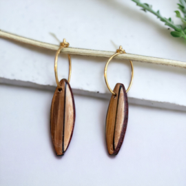 HOUTEN OORBELLEN