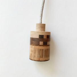 Houten lamp - fitting Kas