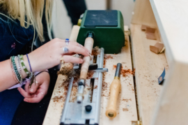 WORKSHOP op locatie - Houten Ring Maken (1 - 1,5 uur)