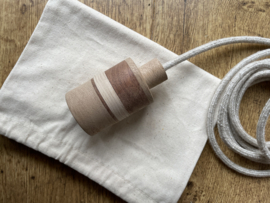 Houten lamp - fitting Bruno
