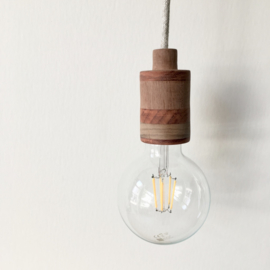 Houten lamp - fitting Joppe