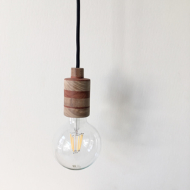 Houten lamp - fitting Suus